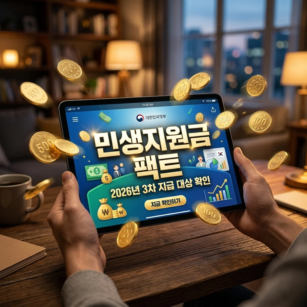 2026 민생지원금 3차 전국민 지급 팩트체크: 소득 기준 및 제외 대상 정리