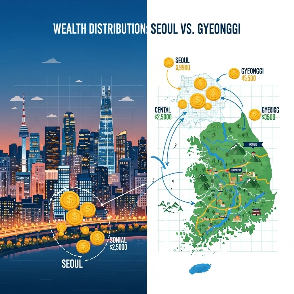 지역별 지급 규모와 대상자 선정 기준 (서울 vs 경기)