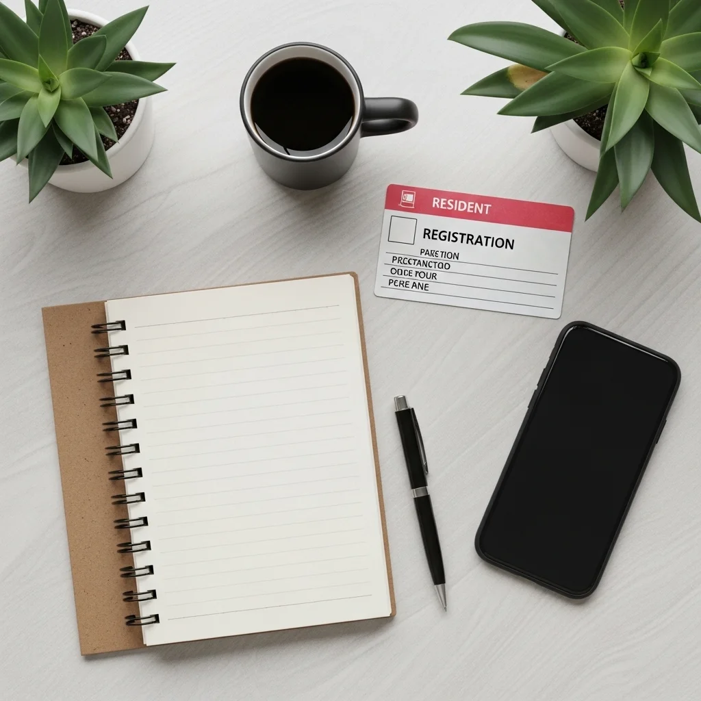 신청 전 준비물 및 유의사항 체크리스트