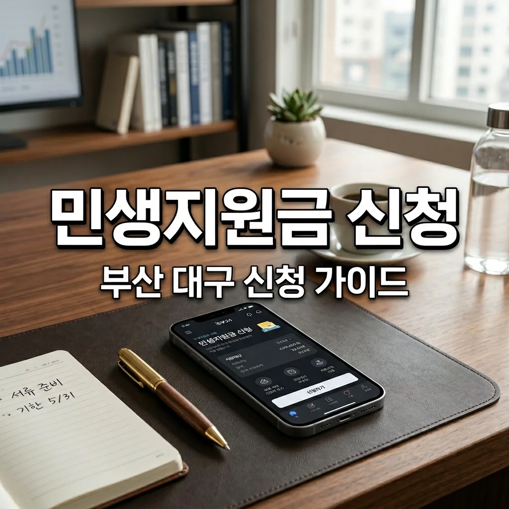 2026 부산 대구 민생회복지원금 신청 기간 및 모바일 신청 방법 정리