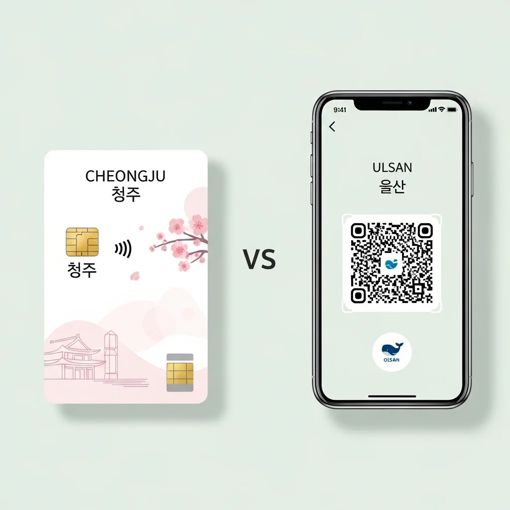 청주 vs 울산: 지자체별 지역화폐 운영 방식 비교