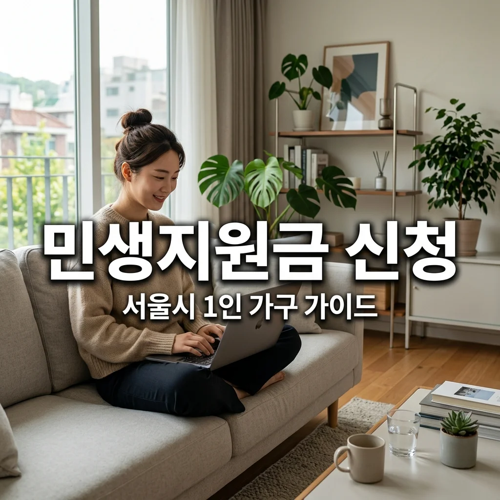 2026 민생지원금 서울시 1인 가구 대상자 조회: 3차 자격 및 신청 방법