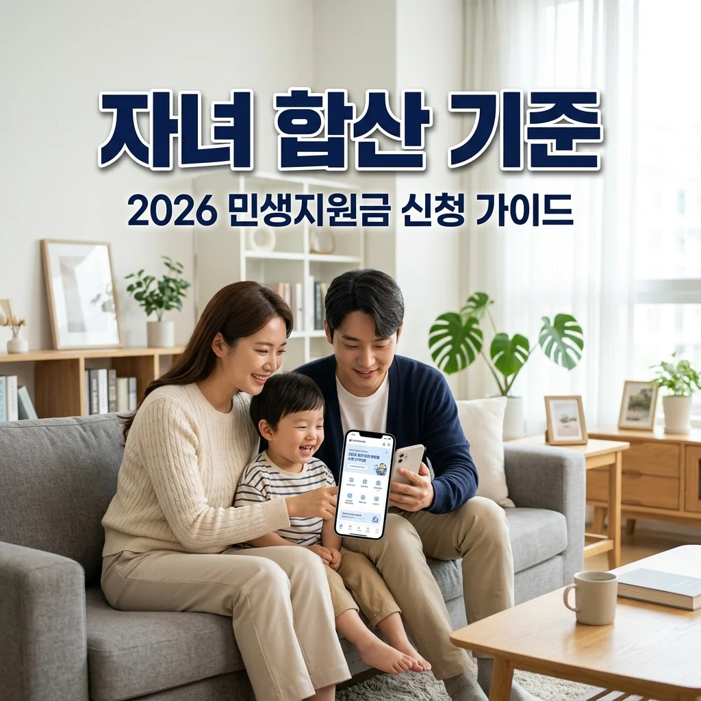 2026 민생지원금 3차 미성년자 자녀 합산 및 세대주 분리 기준 가이드