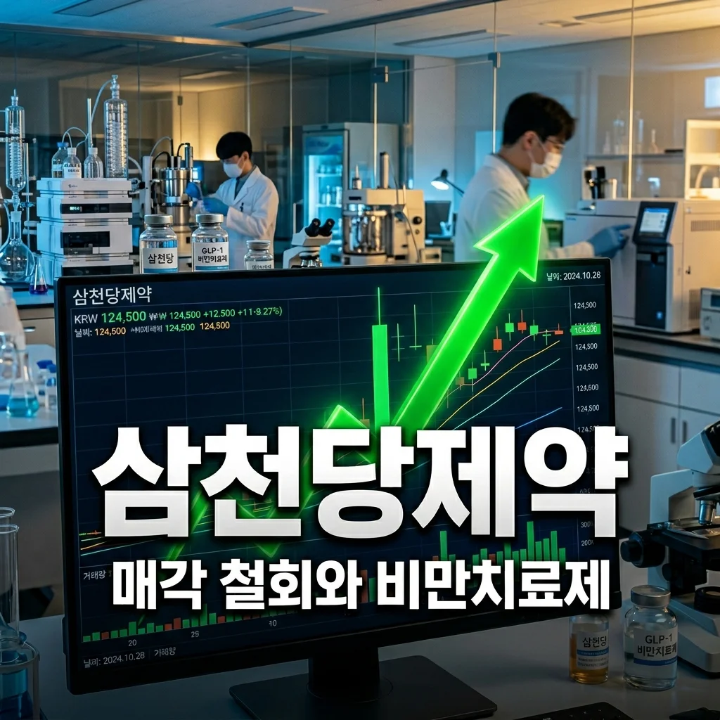 삼천당제약 주가 전망: 대표 매각 철회와 경구용 비만치료제 목표가 분석