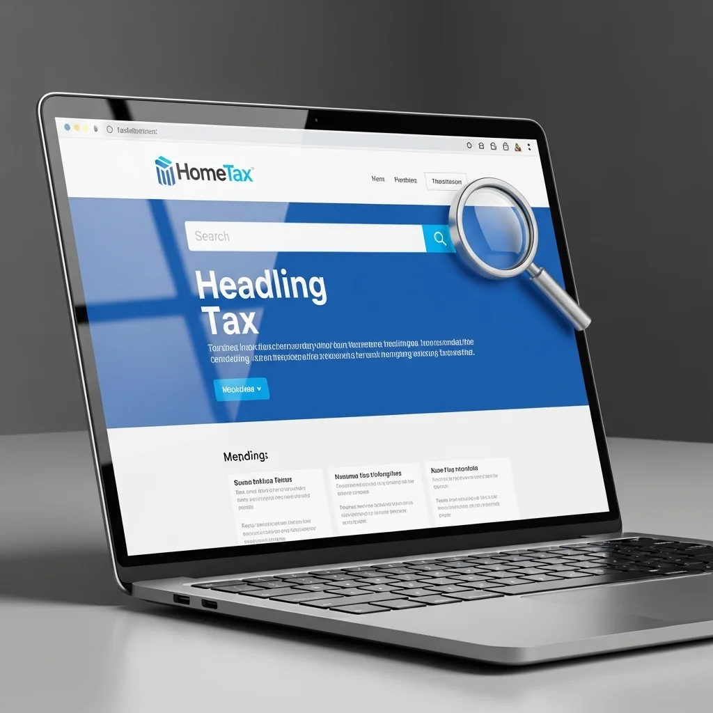 홈택스 예상 금액 조회 및 모바일 활용 팁