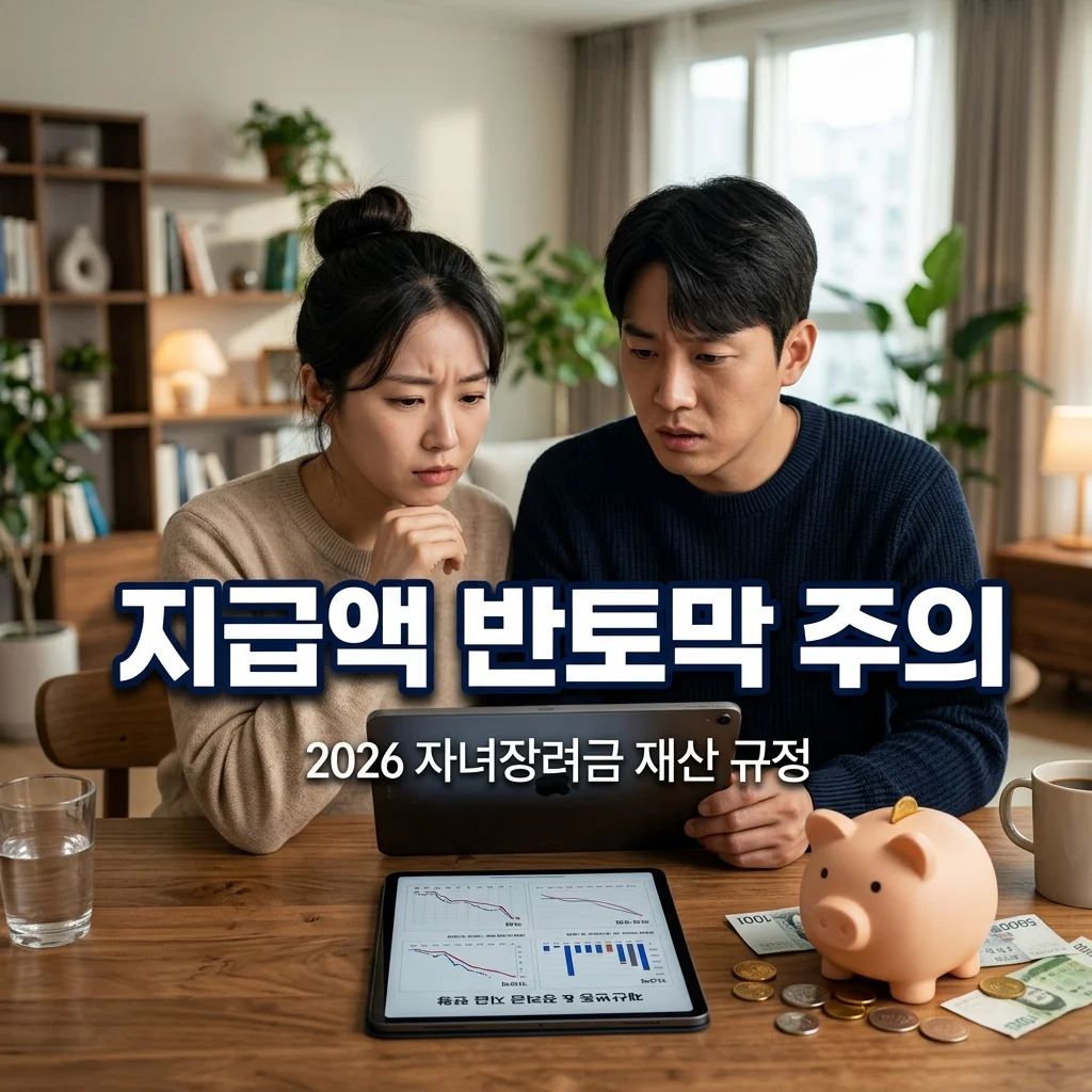 2026 자녀장려금 재산 감액 규정 총정리: 지급액 50% 반토막 주의점