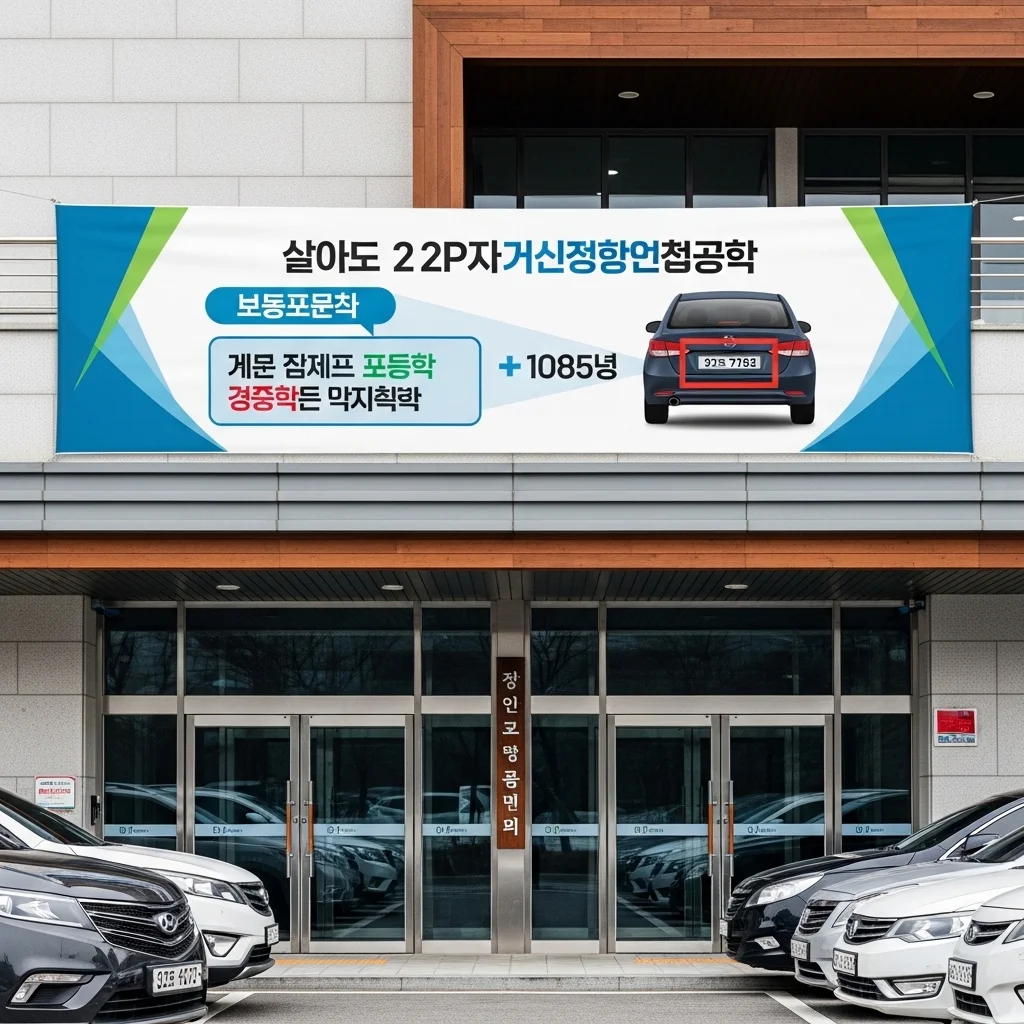 주민센터 방문 전, 오늘 내 차가 들어갈 수 있을까?