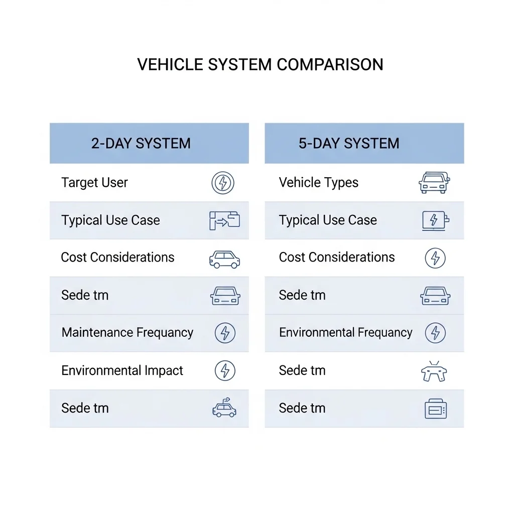 한눈에 비교하는 2부제와 5부제 주요 차이점
