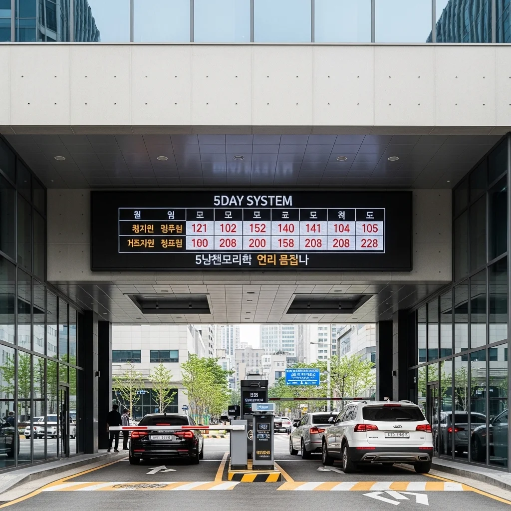 공영주차장 5부제: 요일별로 쉬어가는 날