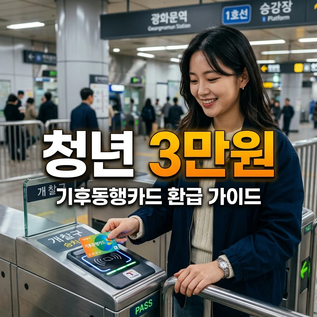 기후동행카드 3만원 청년권 환급 및 중복 혜택 신청 가이드 (2026)