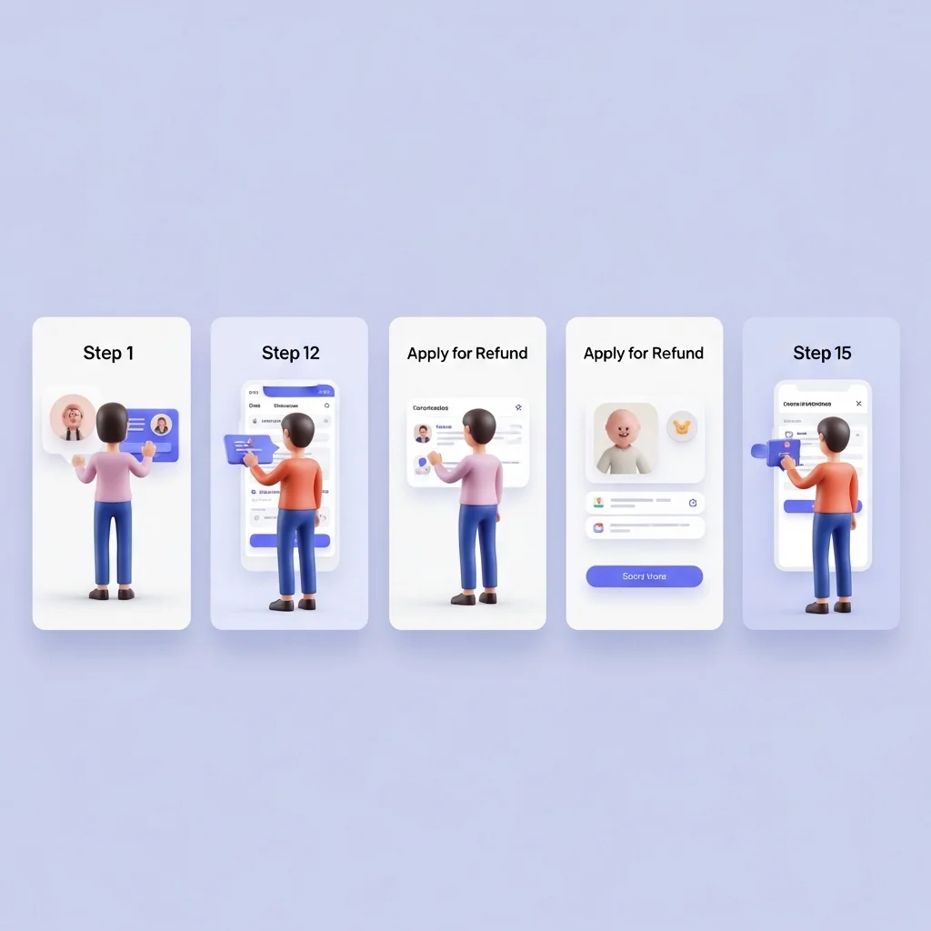 티머니 환급 신청 방법 5단계 절차