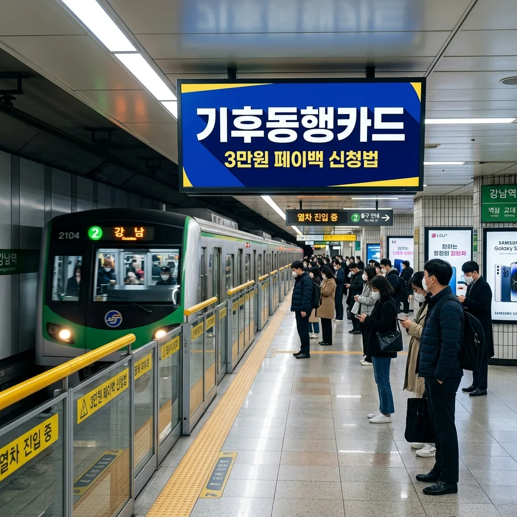 기후동행카드 3만원 페이백 신청 방법 | 교통비 절약 혜택 총정리