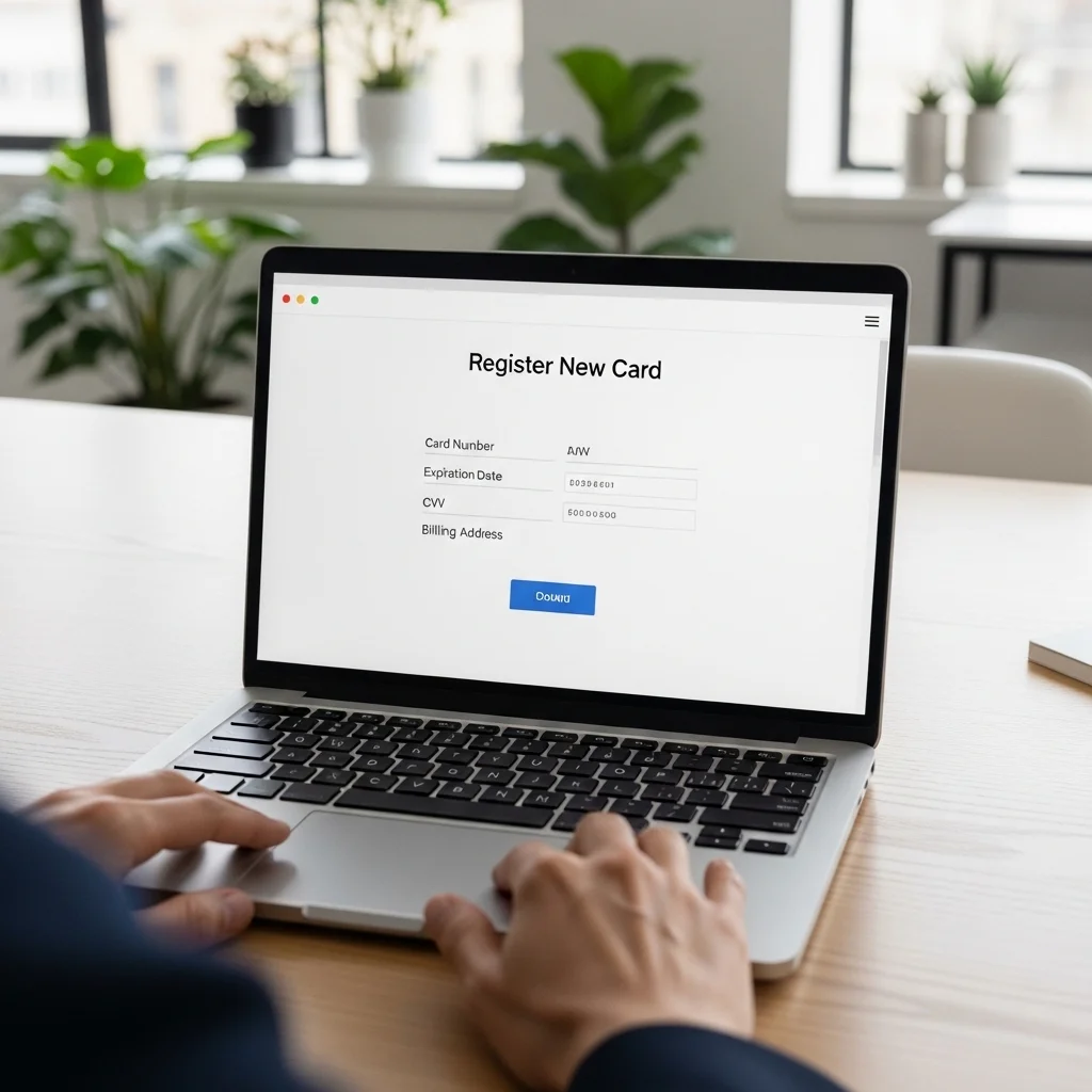 실물 카드 사용자라면 필수! 카드 등록 3단계