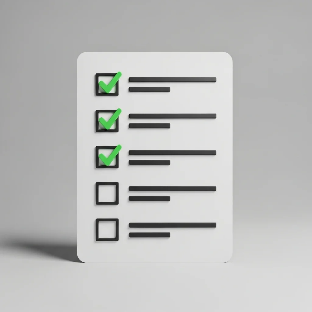 신청 전 마지막 확인! 준비물 체크리스트