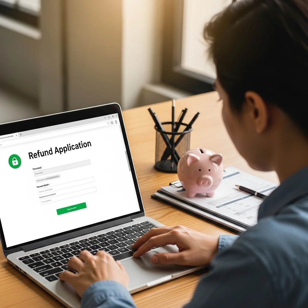 출국납부금 환급 서비스 온라인 신청 3단계