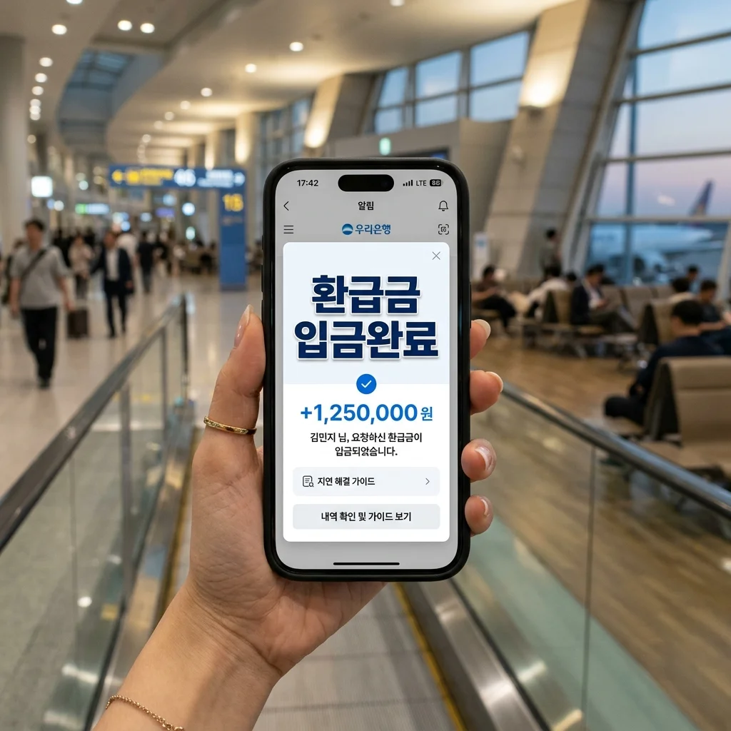 출국납부금 환급 아직도 못 받았다면? 입금 지연 이유와 해결 방법 3가지