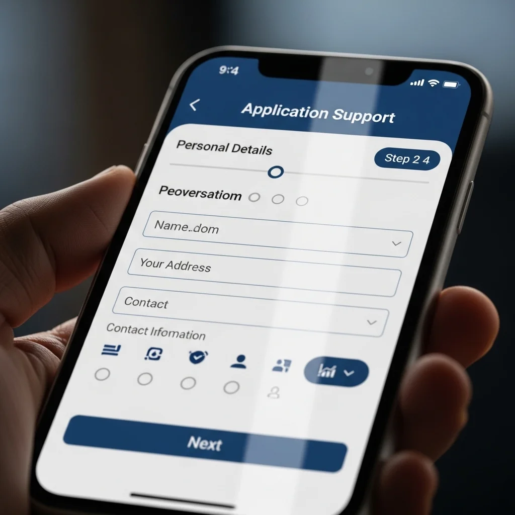 온라인 및 모바일 신청 단계별 절차