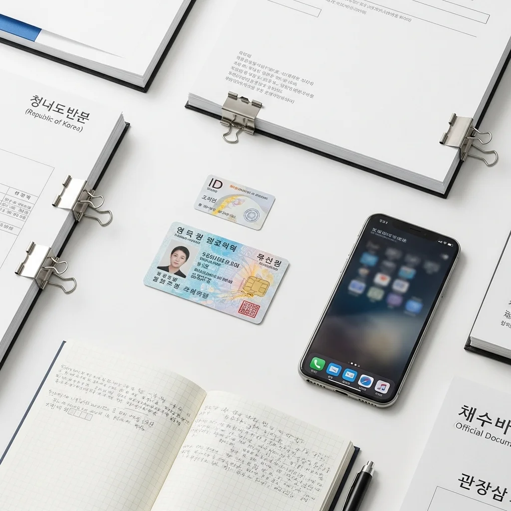 신청 전 반드시 챙겨야 할 준비물 체크리스트