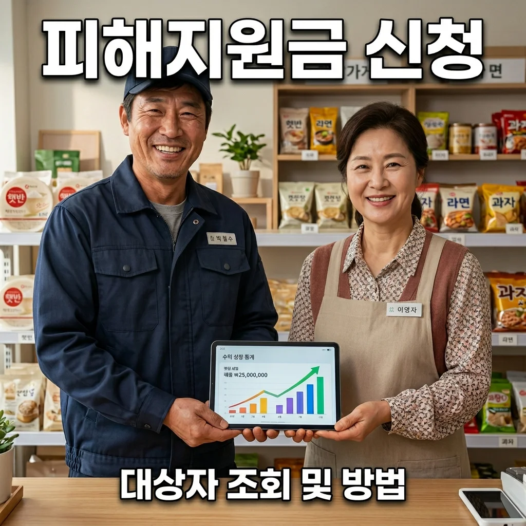 2026 고유가 피해지원금 대상자 조회: 소상공인 화물차 택시 신청 방법