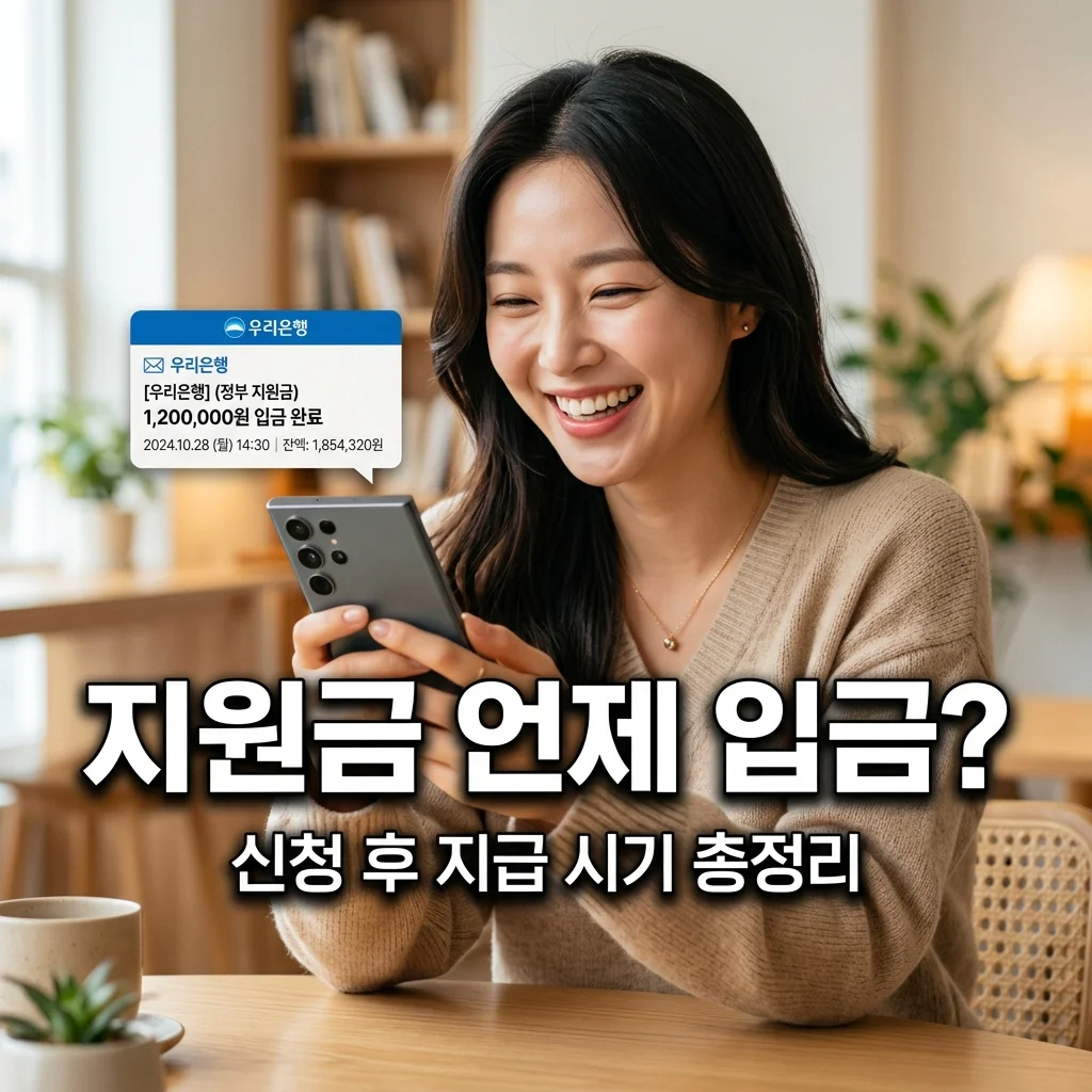 고유가 피해지원금 지급 시기 총정리 | 신청 후 입금까지 걸리는 시간