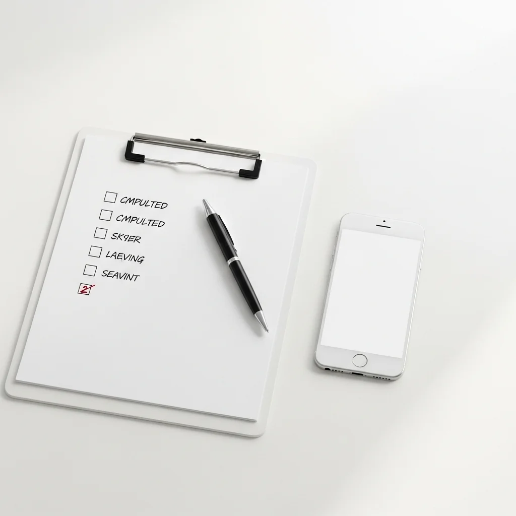 신청 전 필수 체크리스트