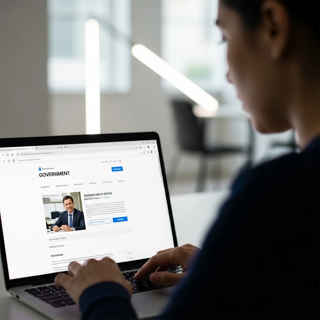 지자체 공식 홈페이지를 통한 3단계 신청 절차
