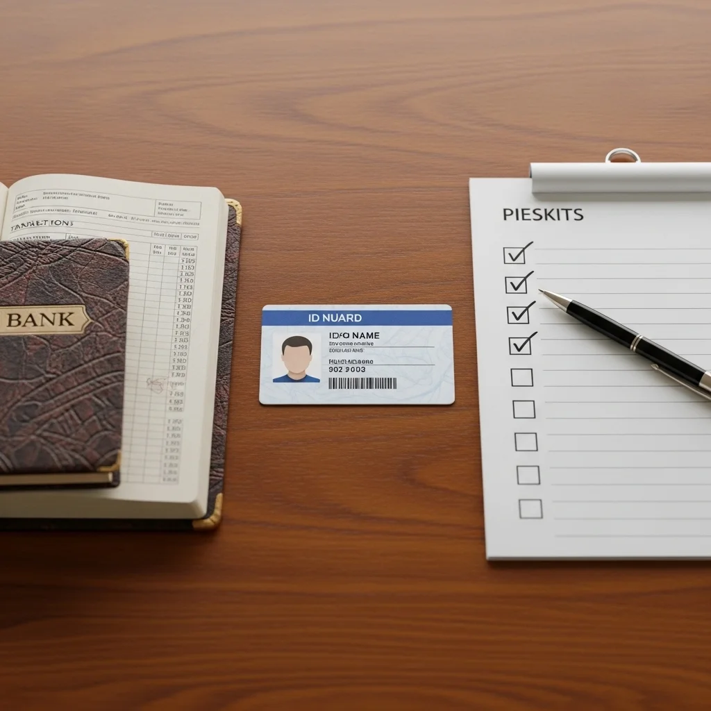 필수 준비물 체크리스트 (본인 및 대리인)