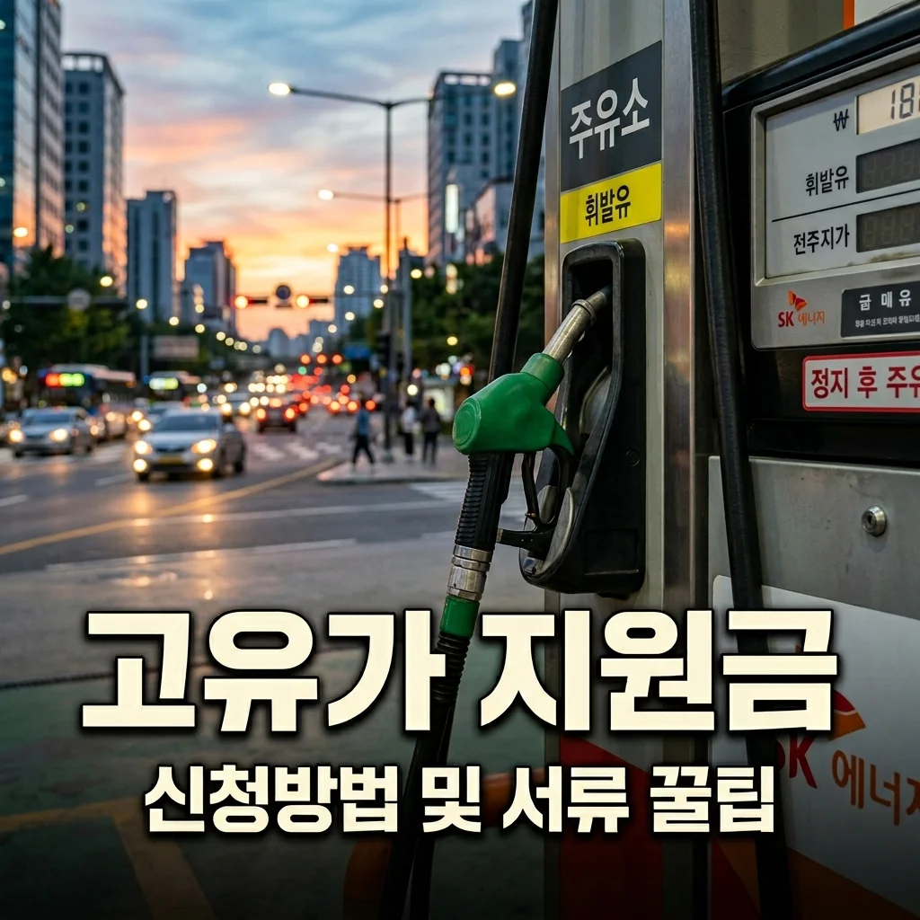 2026 고유가피해지원금 신청방법 및 유류비 증빙 서류 꿀팁 정리