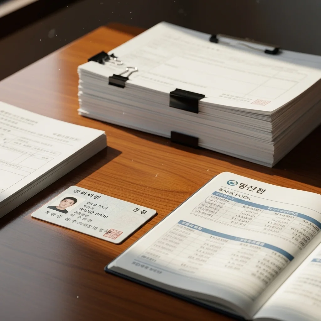 신청 전 반드시 챙겨야 할 준비물