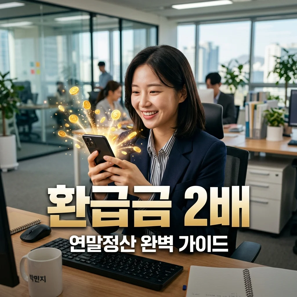 연말정산 환급금 조회 방법과 13월의 월급 2배로 늘리는 꿀팁 총정리