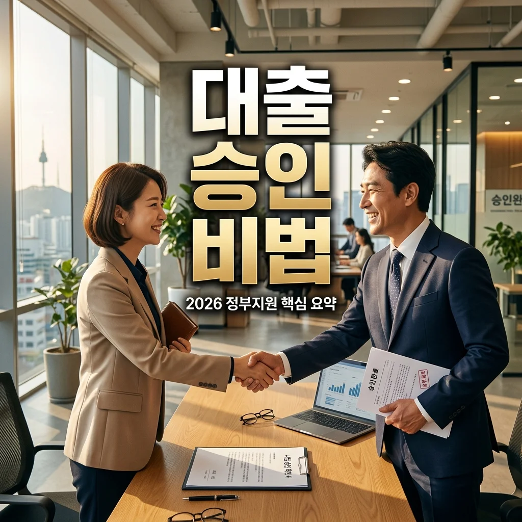 정부지원 소상공인 대출 승인율 높이는 핵심 방법 2026년 최신 요약