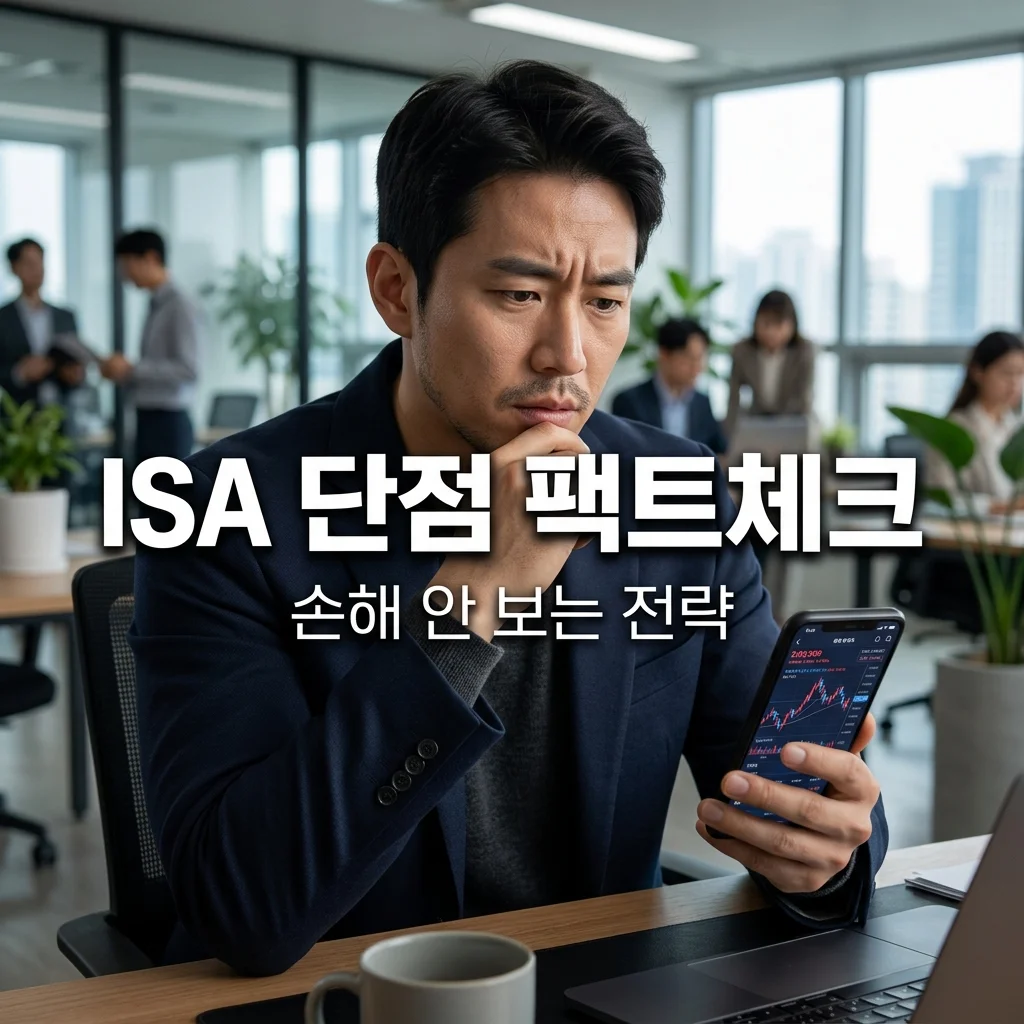 ISA 계좌 단점 5가지, 무조건 가입 금물! 비과세 한도와 세금 주의사항
