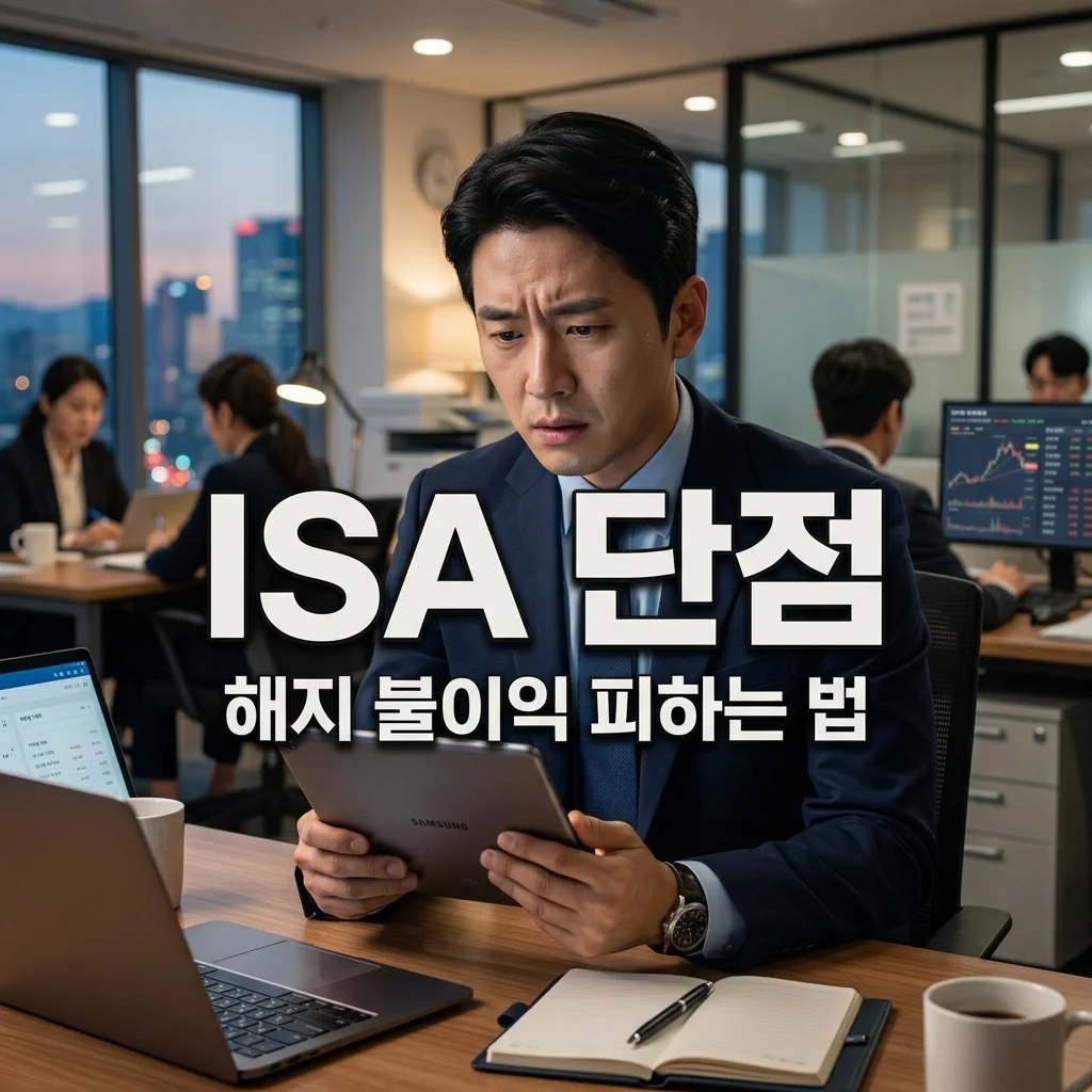 ISA 계좌 단점 및 해지 불이익 피하는 방법 5가지 총정리