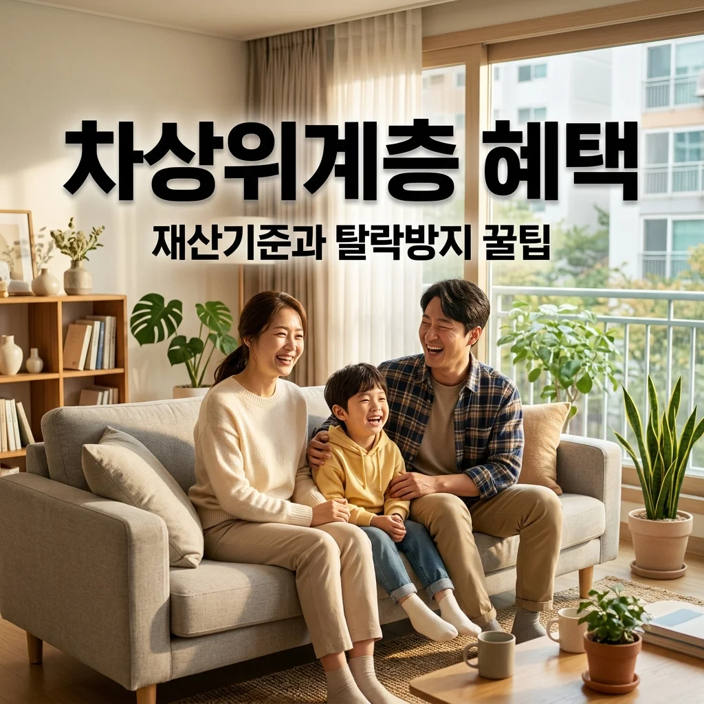 차상위계층 혜택 총정리: 재산 산정 기준과 탈락 사유 피하는 꿀팁