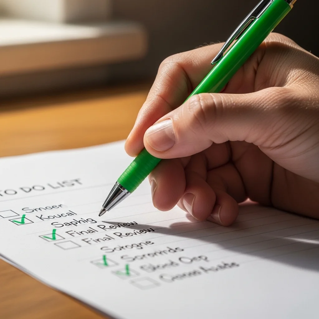 탈락을 피하는 실전 꿀팁 체크리스트