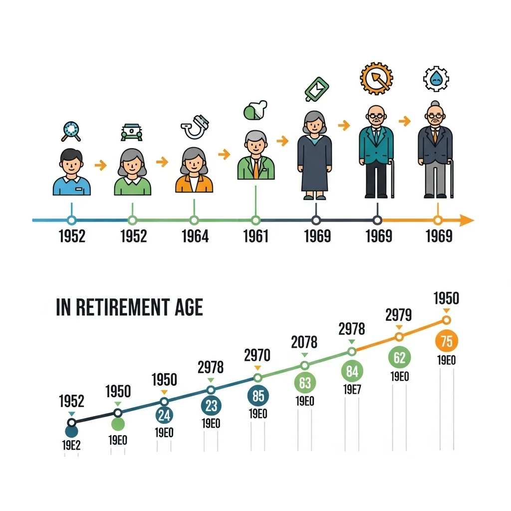 출생연도별 국민연금 지급 개시 연령표