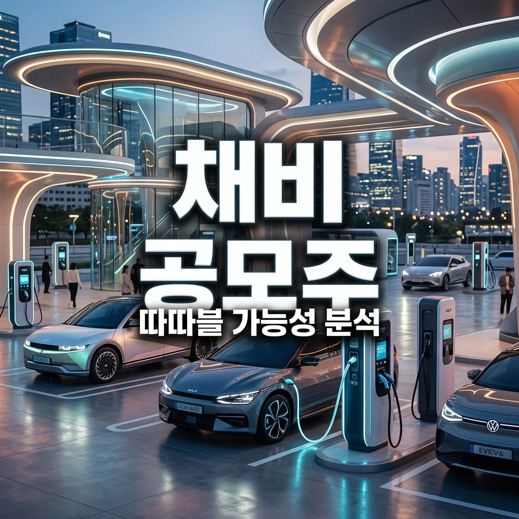 채비 공모주 청약 일정 수요예측 결과 따따블 가능성 미리 분석