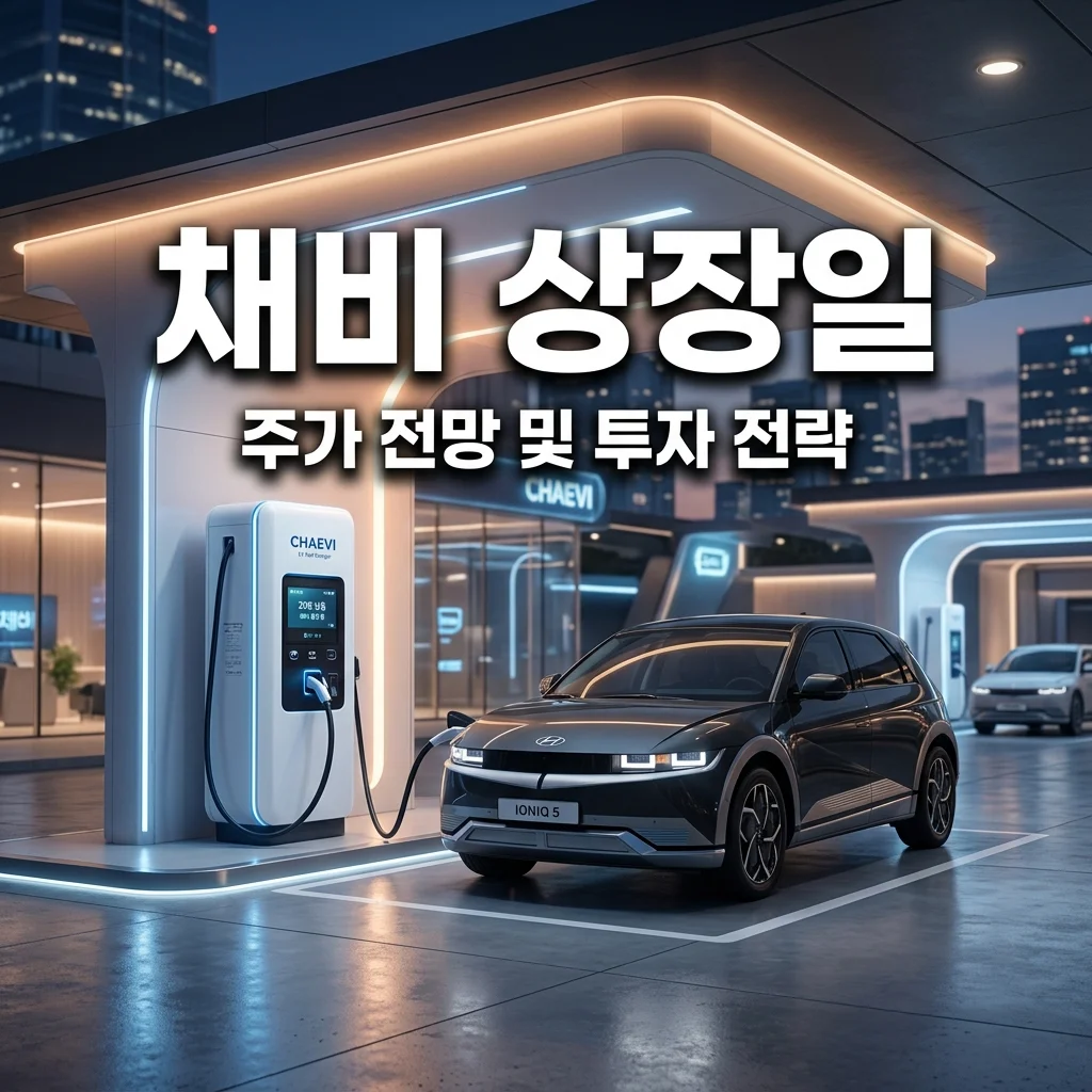 전기차 충전 대장주 채비 공모주 상장일 주가 전망 총정리