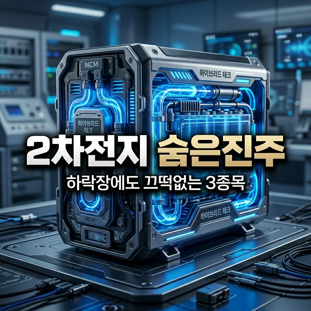 2차전지 대장주 하락장 대응법: 숨은 배터리 관련주 3종목 추천