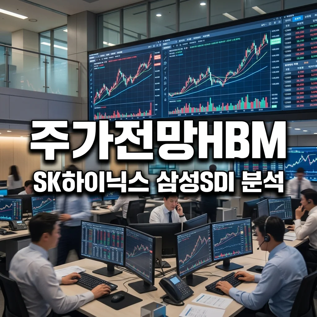 SK하이닉스 삼성SDI 주가 전망 HBM 수혜주 지금 담아도 될까?