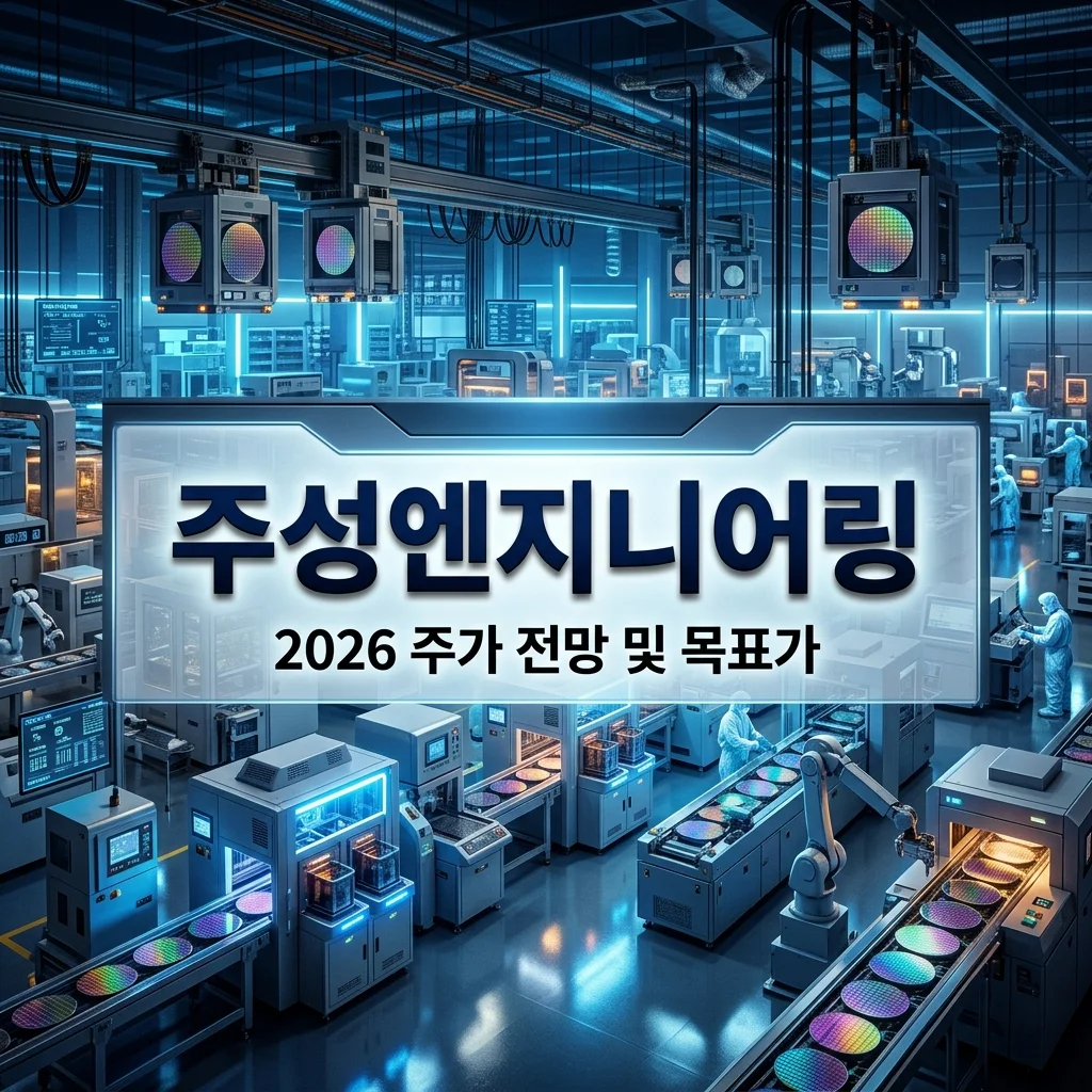 주성엔지니어링 주가 상승 이유와 2026년 목표가 전망 핵심 분석