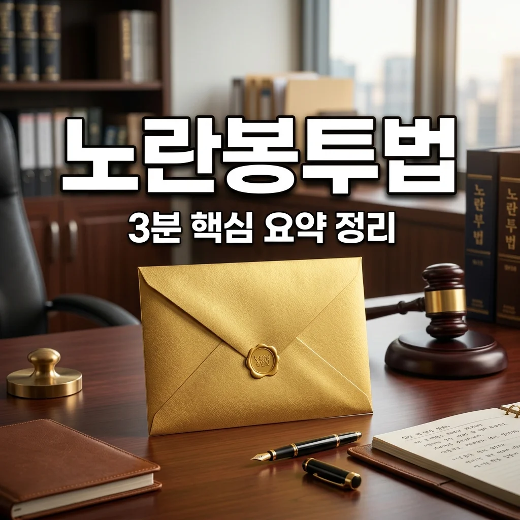 노란봉투법 핵심 내용과 노동계 재계 입장 차이 3분 완벽 정리