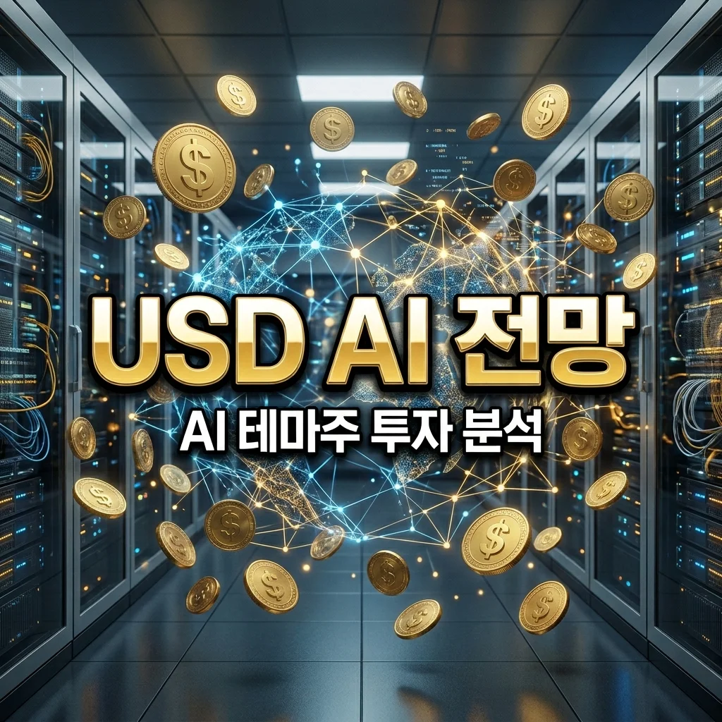 유에스디에이아이 코인 시세 전망 및 AI 테마주 투자 핵심 분석