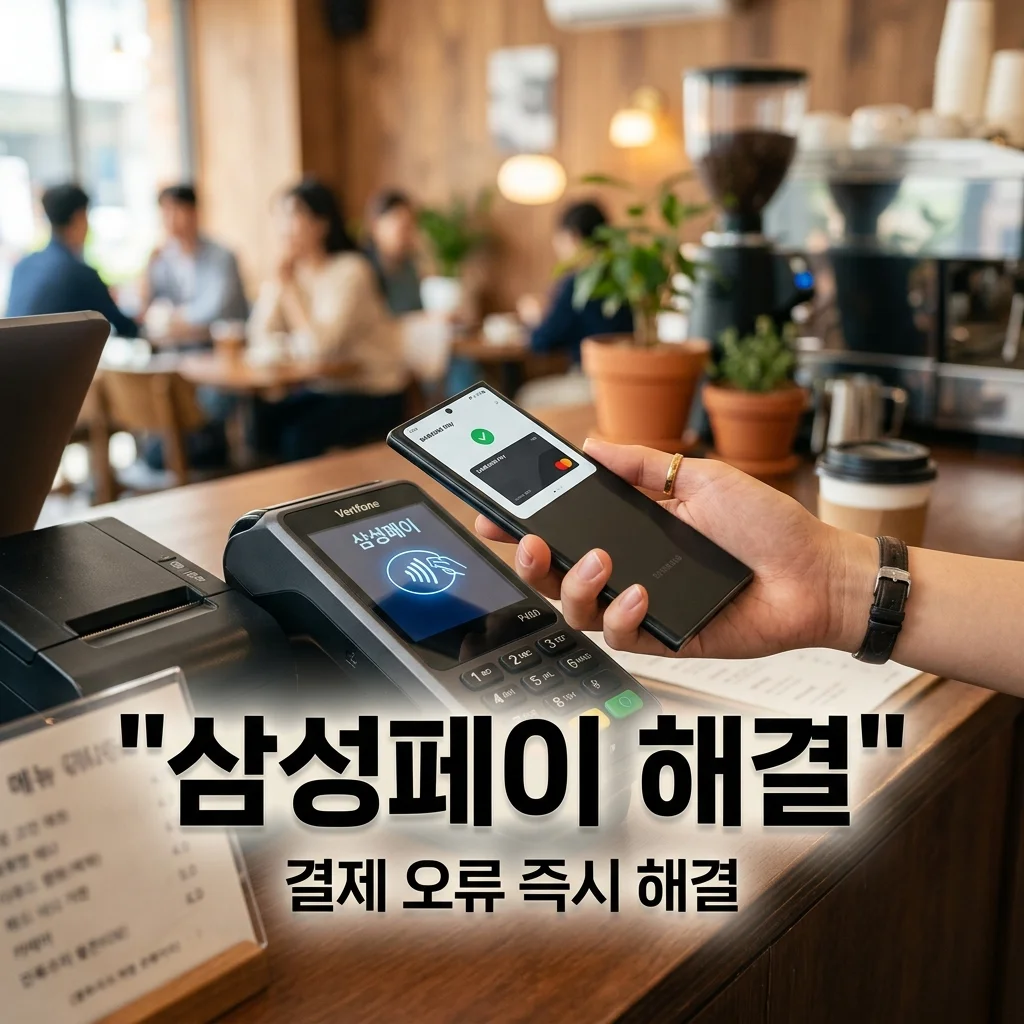 삼성페이 지문 인식 오류 해결! 비밀번호 없이 즉시 결제하는 꿀팁