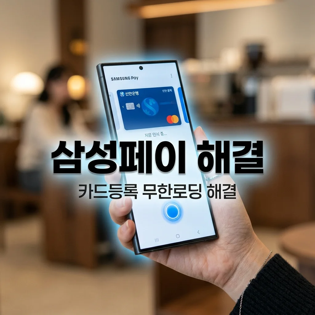 삼성페이 카드 등록 무한 로딩 & 알뜰폰 유심 인증 오류 당장 해결하는 법