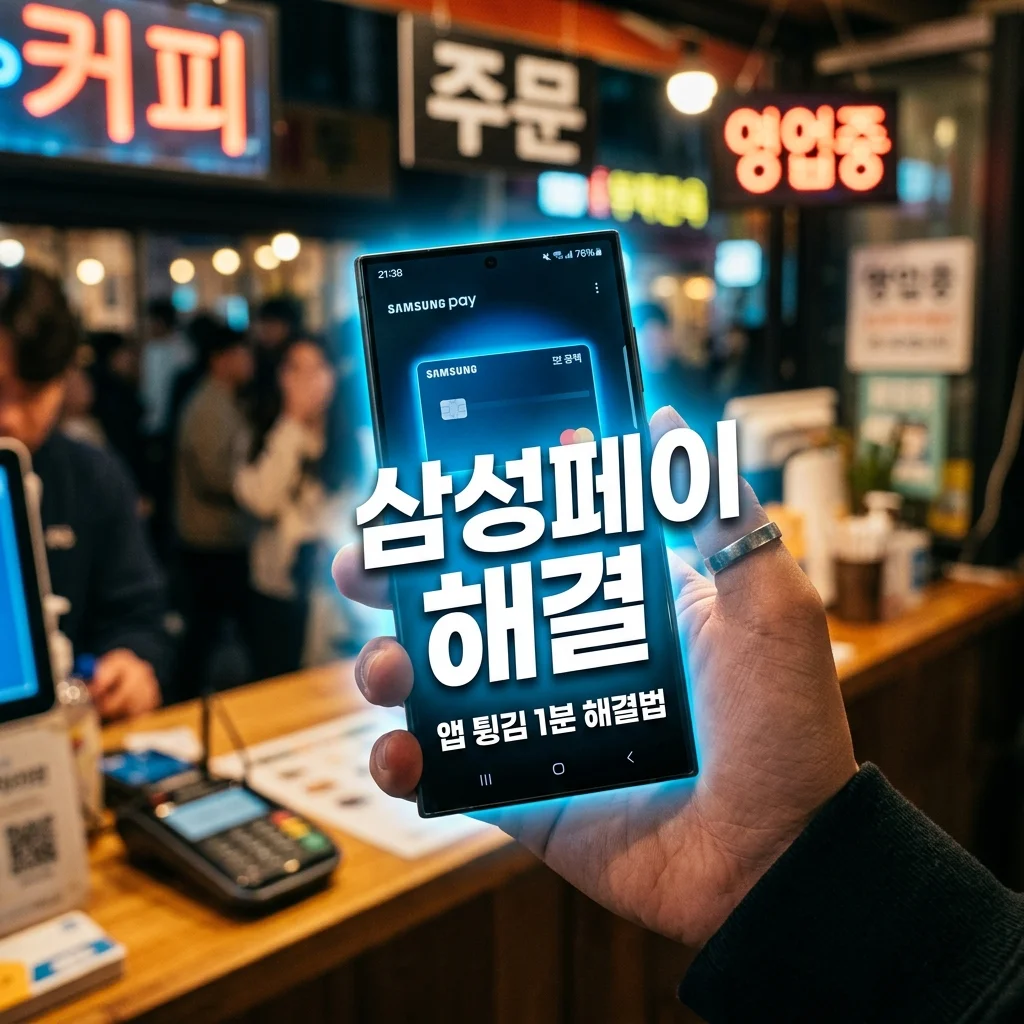 삼성페이 오류 해결: 업데이트 후 앱 튕김 현상 단숨에 잡는 초기화 방법