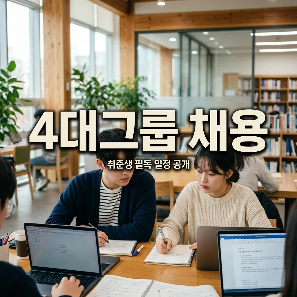 4대 그룹 대규모 청년 채용 일정 총정리! 삼성·현대차 합격 전략