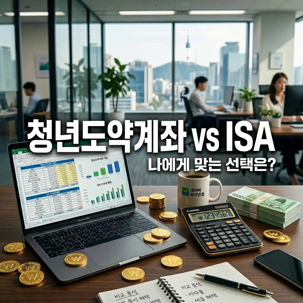 청년도약계좌 vs ISA 비교! 나에게 맞는 혜택과 장단점 총정리