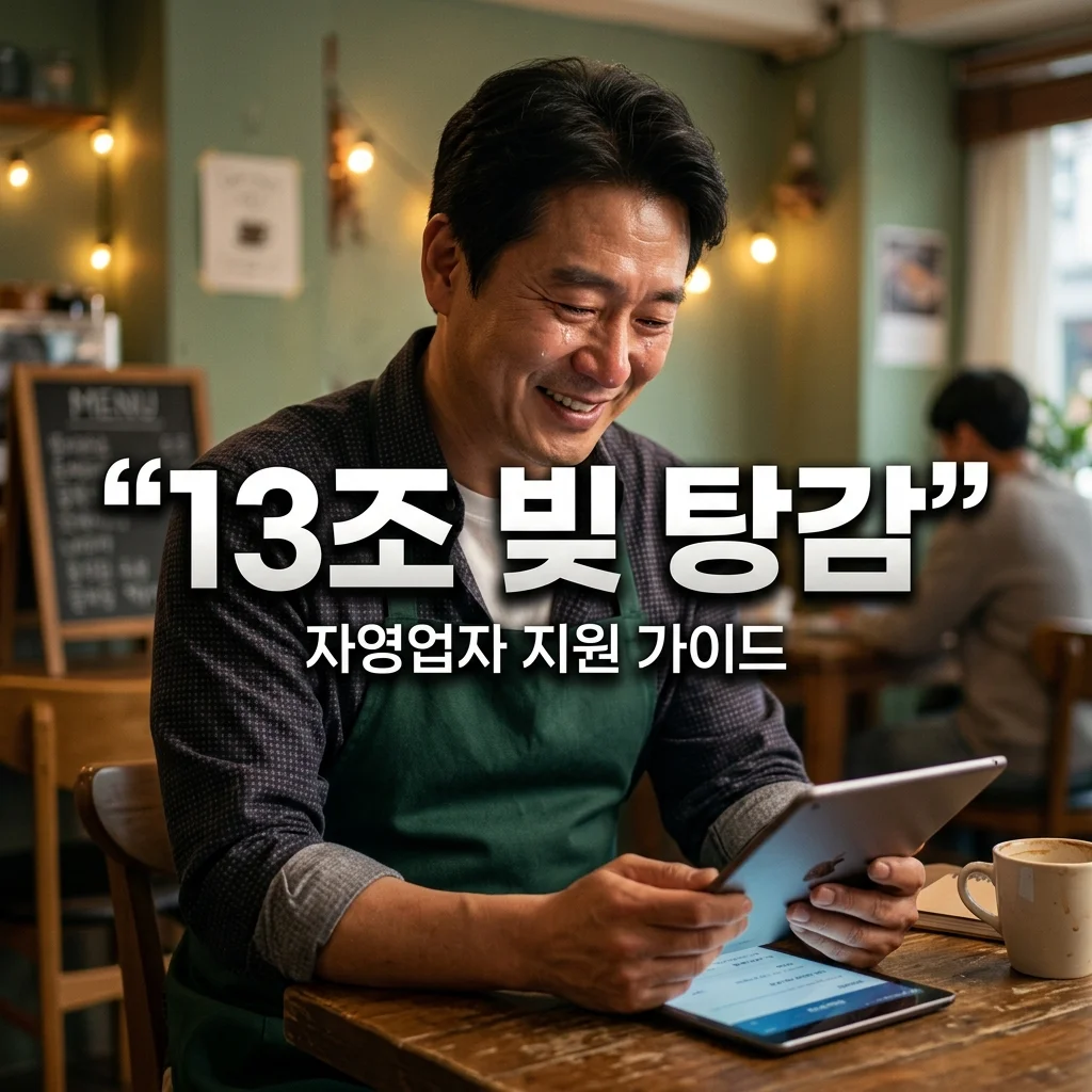 13조 규모 자영업자 부채 탕감 지원 대상 및 신청 방법 완벽 정리