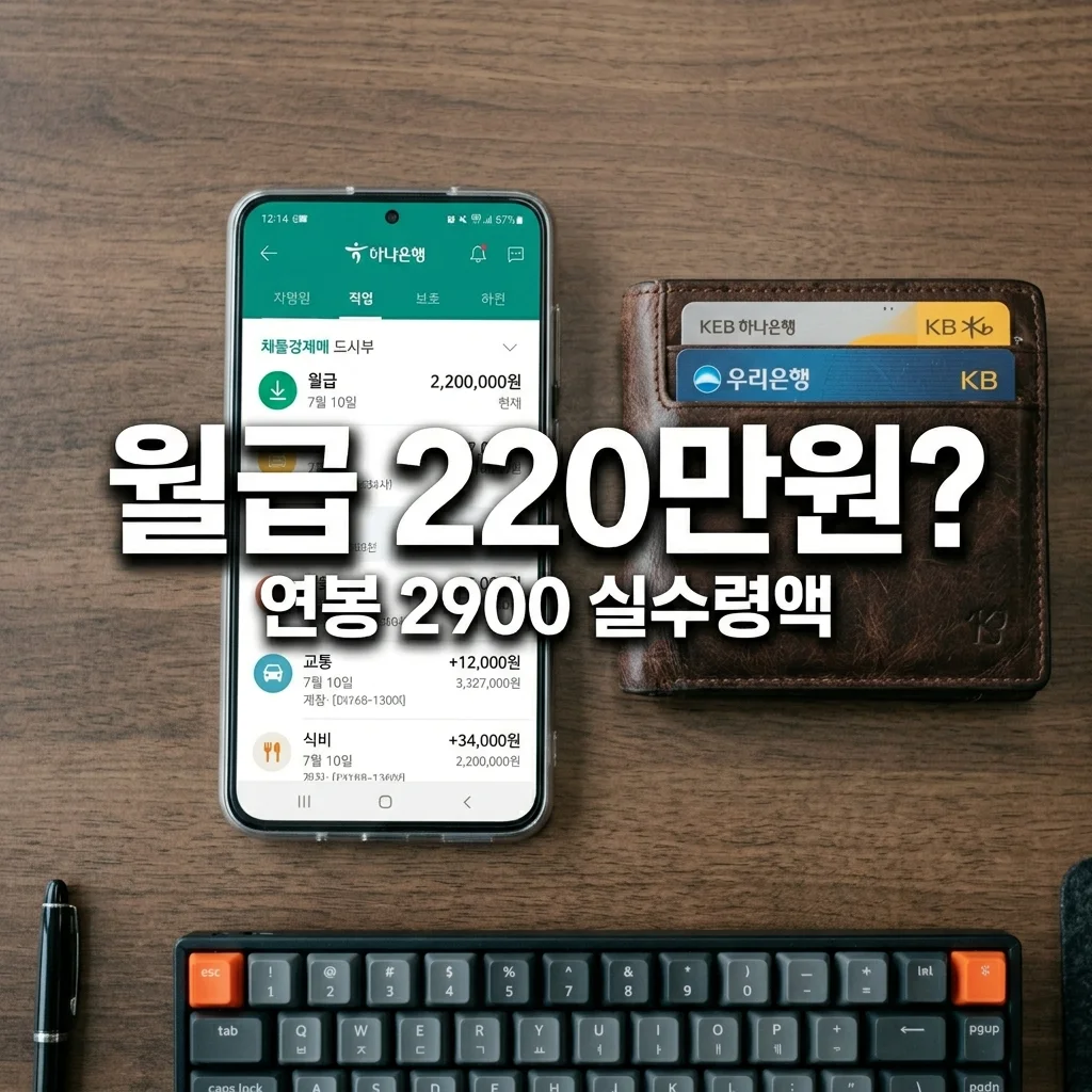 연봉 2900만 원 실수령액 2026년 최신판: 월급 공제 내역 총정리